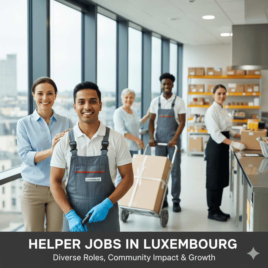 Helper Jobs in Luxembourg